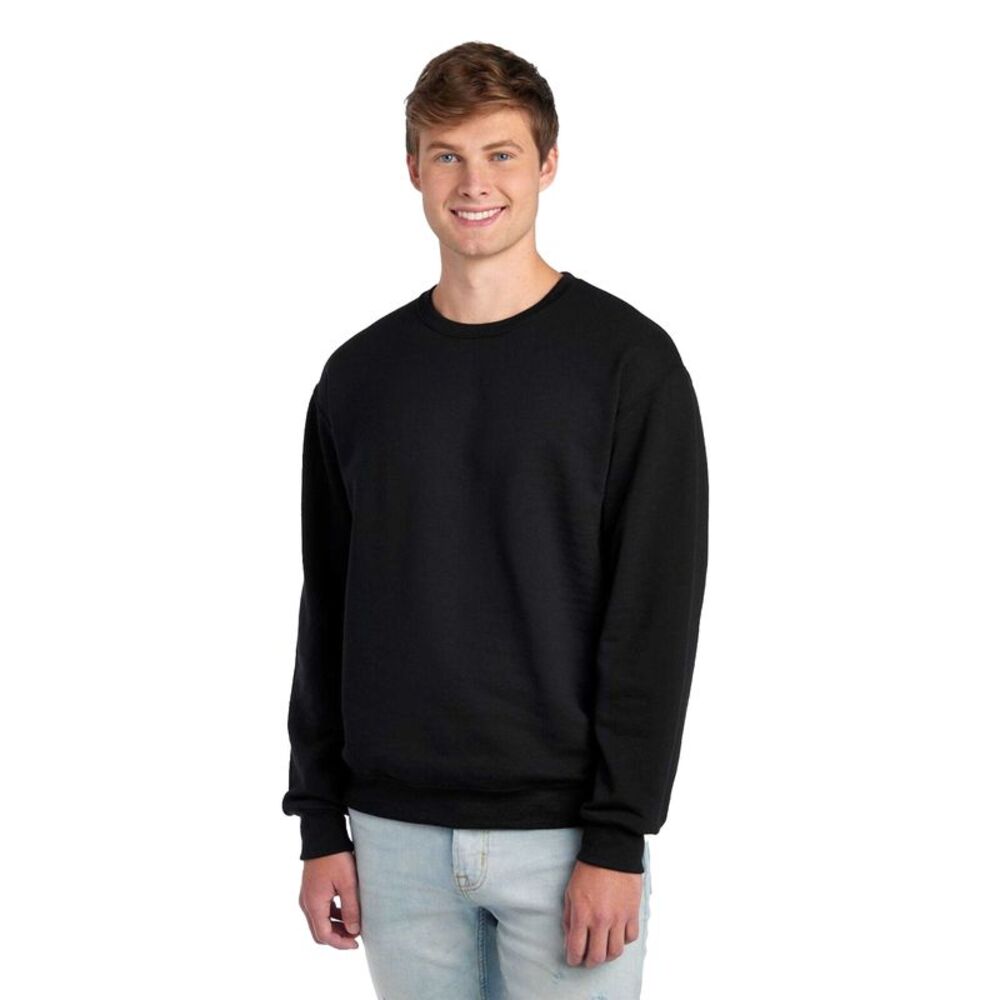 Jerzees Unisex Adult Nublend Sweatshirt / Black